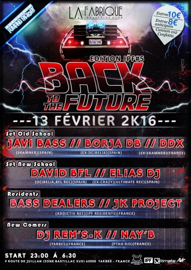 Flyer 2016.02.13 Back To The Future @ La Fabrique