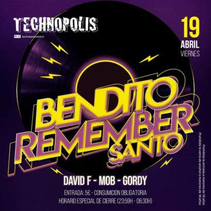 Bendito Remember Santo en Technopolis