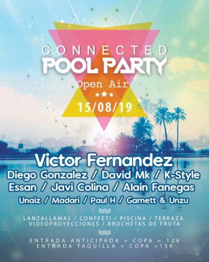 Cartel de la fiesta Connected Pool Party @ NON
